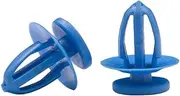 Car Fastener Clips for VW, 50Pcs Auto Snaps Fastener Clips Car Door Panel 9mm Hole Plastic Rivet