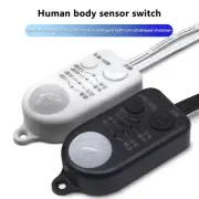 DC5V-24V 5A PIR/ Microwave Radar Sensor 120°/180° Detection Light Control Switch