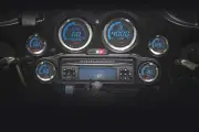 Chrome 6pc Multi Function Gauge Meter w Speed Sensor Sportster 1200 Custom 12