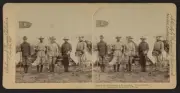New York millionaires of Roosevelt's Rough Riders Old Photo