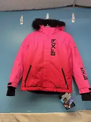 FXR Youth Fresh Jacket Raspberry/E-Pink Fade (12)