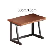Desktop Printer Shelf Wood Printer Riser Under Desk for Printers Office Home