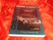 GM Electra Park Avenue Ninety-Eight 1990-93 Chilton Guide Shop Repair Manual