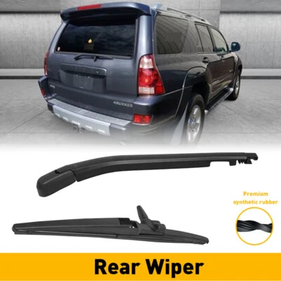 Rear Windshield Wiper Arm & Blade For 2003-2009 Toyota 4Runner Limited Sport SR5