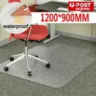 Chair Mat Carpet Hard Floor Protectors PVC Home Office Room Mats 120x90 cm