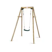 Plum Wooden Single Swing
