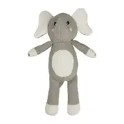 Splosh Baby Elephant Soft Cotton Knitted Plush Toy Stuffed Animal 32cm Grey 0+