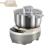 Dough Kneading Machine, 5L 7L Electric Dough Mixer with Ferment Function and Timing, Touch Panel, Constant Temperature, Stainless Steel Dough Maker for Kitchen Baking, Toast(7l)