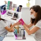 Acrylic Drill Bit Holder Professional Nail Organizer for Nails