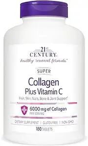[21ST CENTURY] Super Collagen Plus Vitamin C Supplements, 180 Count