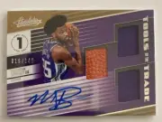 Marvin Bagley III RC 2018-19 Absolute TOOLS OF THE TRADE 3X RELIC AUTO /149