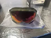 OAKLEY A FRAME 2.0 Wet Dry Olive Orange W / PRIZM Torch Snow Goggle