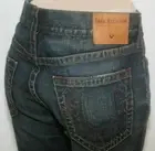 *NWT* True Religion Jeans Men's Geno Relaxed Slim Stretch Denim No Flap 32"x34"