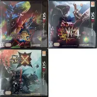 在飛比找蝦皮購物優惠-任天堂 3DS 日版 二手卡帶 魔物獵人3G 魔物獵人4 魔