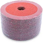 BHA Ceramic Resin Fiber Sanding and Grinding Discs, 4.5” x 7/8”, 24 Grit - 25 Pack