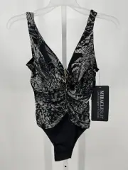 Miraclesuit Monteverde Charmer One Piece Swimsuit Black Hygiene Liner 6537369
