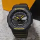 CASIO 卡西歐 G-SHOCK 八角 農家橡樹 黑黃配色系列 雙顯手錶(GA-B2100CY-1A)