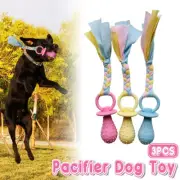 3PCS Pet Soothing Toy Set Cloth Pacifier Chew Toy for Cats Dogs Puppy Comfort