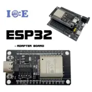 ESP32 CH340C USB Type-C Development Board Wifi+Bluetooth + Adapter Board Shield