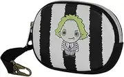 [KARACTERMANIA] Beetlejuice Stripes-Pill Coin Purse, White, 12 x 8.5 cm, White Beetlejuice, One Size, Pill Coin Purse
