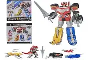 Power Rangers Includes 5 Dinozord Mighty Morphin Dino Megazord Mega Pack Robot