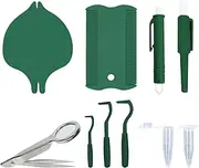 Tick Remover Tool for Dogs - Cats Flea Puller Set,Multifunctional Ergonomic Flea and Tick Remover Kit for Dogs, Cats, and Multi-Pet Household
