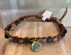 NWT Sundance Catalog Chan Luu Leather Gold Beaded “In the Mix Bracelet” $118