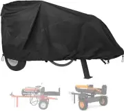 Log Splitter Cover Waterproof 420D Oxford Cloth 83" X 45" X 39" Suitable for 15-