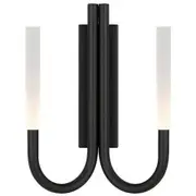 Telbix Lighting Joshua 2 Lights 6W LED 3000K Iron/Acrylic Wall Light