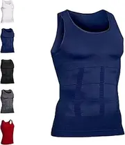 [Generic] Shaperluv for Men, Shaperluv Compression Body Shaper Vest, Mens Big and Tall Shaper Tank Top, for Daily Use Travel Sport