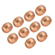 5pcs 10mm Compression Sleeves Ferrules Copper Ferrule Compression Fitting