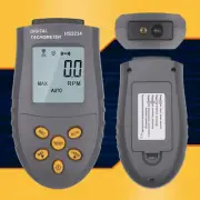 HS2234 Digital Laser Tachometer LCD RPM Test Small Engine Motor Speed Gauge1C