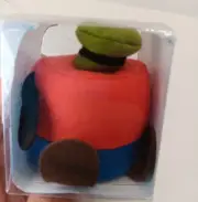 Disney Yogibo Squeezibo Goofy Gel Fidget Sensory Toy Real Fabric Squishy