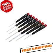 Wiha Tools 26197 7 Piece Precision Slotted and Phillips Screwdriver Set