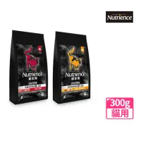 在飛比找momo購物網優惠-【Nutrience 紐崔斯】黑鑽頂極無穀貓+凍乾系列300