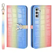 For Samsung Galaxy A13 Phone Case With Strap - Gradient Blue