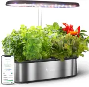 Letpot LPH-SE Hydroponics Growing System, 12 Pods Smart Herb Garden Kit Indoo...