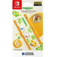 在飛比找PChome24h購物優惠-Nintendo Switch 按壓彈出式 卡帶盒6片裝 皮