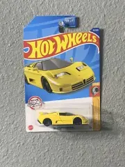 2022 Hot Wheels #65 '94 Bugatti EB110 SS HW TURBO 5/10 YELLOW