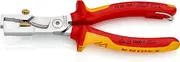 Knipex 13 66 180 T BK StriX Insulation Strippers with Cable Shears, 180 mm Length