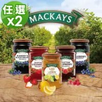 在飛比找momo購物網優惠-【Mackays】蘇格蘭梅凱果醬340g 口味任選2罐