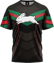 [Ashtabula] NRL Kids 'Chevron' Tee Shirt - South Sydney Rabbitohs - Baby Child T-Shirt