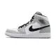 Nike Air Jordan 1 Mid Smoke Grey 男 灰白 AJ1 籃球 休閒鞋 554724-092