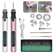 Mini Electric Engraving Engraver Pen Cordless Rotary Tool 3-Speed Drill Grinder