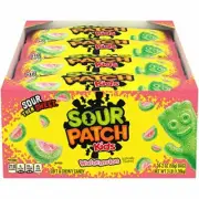 Sour Patch Kids Gummy Candy (Watermelon, 2-Ounce Bag, Pack of 24)