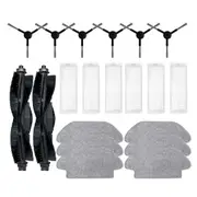 For A11 Robot Vacuum Cleaner Replacement Parts Accessories Main Side Brush Hepa Filter Mop Cloth Brush Cover,B