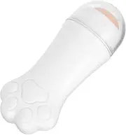 VICASKY 1Pc Absorbing Roller Stone Portable Facial Massager for Oily Skin Lightweight Oil Control Tool for Go Daily Use Natural Volcanic Stone Design