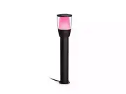 WiZ Connected Elpas Bollard, with Bluetooth & WiFi Technology, 400 lm, Black