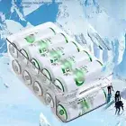 Large Capacity Soda Can Storage Organizer 1/2 Tier Fridge Can Holder Pantry