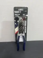 Klein Tools D2139NE74 Lineman's Pliers "AMERICAN FORGED" USA Flag Laser Etching